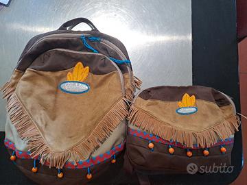 Zainetto e borsa tracolla vintage