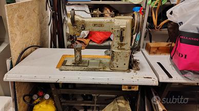 macchina da cucire a colonna 
