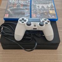 Playstation 4 Slim 500gb, controller ps4, 2 giochi