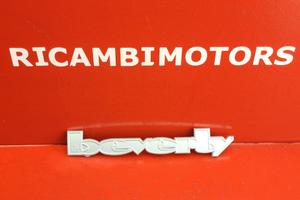 TARGHETTA LOGO PIAGGIO BEVERLY 125 200