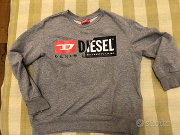 Felpa in cotone marca diesel 12 anni
