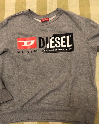 Felpa in cotone marca diesel 12 anni