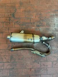 Scarico honda crf 250