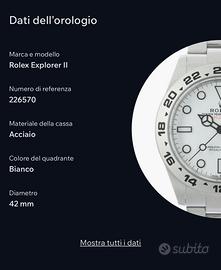 Rolex explorer II 2024 new