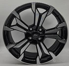 4 cerchi lega ford fiesta 2024 r18 lt4814