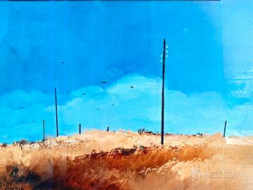 Dipinto 70x50 Enotrio Pugliese 