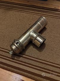 tubi acciaio inox stufa a pellet