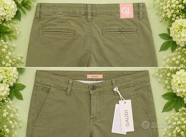 Pantaloni GAUDÌ verdi – NUOVI CON CARTELLINO