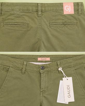 Pantaloni GAUDÌ verdi – NUOVI CON CARTELLINO