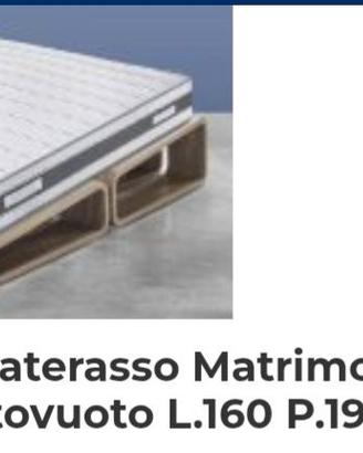 Materasso matrimoniale + rete doghe