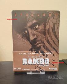 "Rambo" Steelbook 4K - Ed. numerata n.110 di 1.000