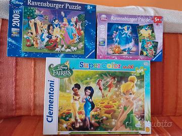 lotto 3 puzzle bambini
