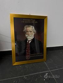 Quadro Giuseppe Verdi e Aida