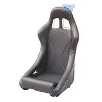 SEDILE BAQUET UNIVERSALE NERO IN PELLE STILE EVO