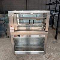 Girarrosto 10 Polli Gas + Cabina Calda