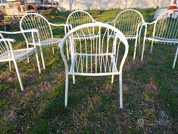 Poltrone o sedie in ferro Vintage 7 disponibili