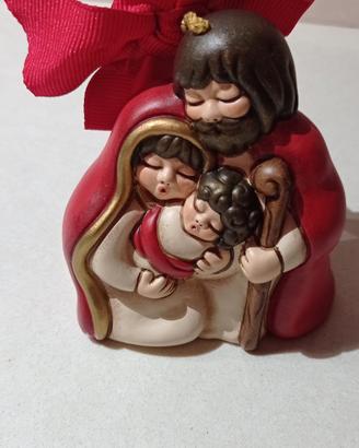 sacra famiglia presepe natale thun titatu limitata