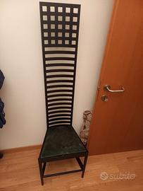 sedia cassina mekintosh anni 80 euro 700     o pi