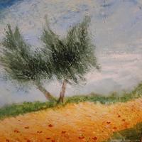 DIPINTO  A  OLIO  SU  TELA