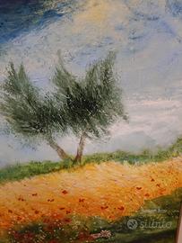 DIPINTO  A  OLIO  SU  TELA