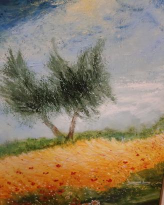 DIPINTO  A  OLIO  SU  TELA