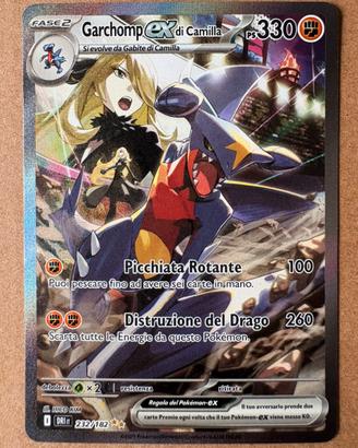 Pokémon Garchomp Ex 232/182 di Rivali Predestinati