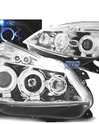 FARI OCCHI ANGEL PER RENAULT CLIO 3 05-09 CROMATO