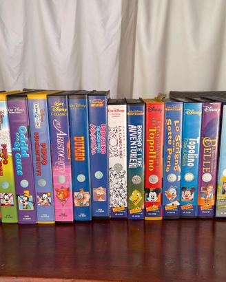 cassette vhs  della Walt Disney