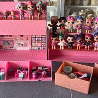 Casa espositore LOL con accessorie bamboline