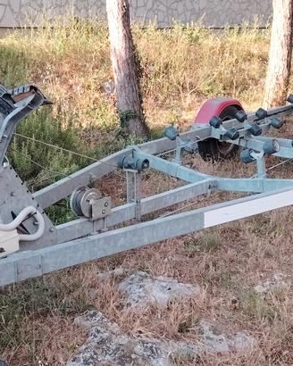70 euro carrello barca verricello elettrico