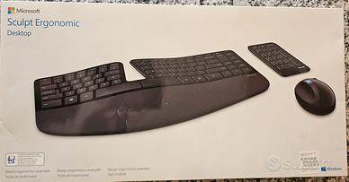 Tastiera mouse wireless Microsoft Sculpt Ergonomic
