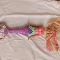 bambola sirena mattel