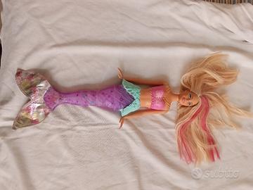 bambola sirena mattel