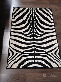 TAPPETO STAMPA ZEBRA 160 X 230 CM