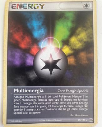 Carta Pokemon Multi Energy