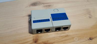 Tester per Cavi di Rete RJ45 e Telefonici RJ11