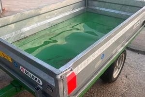 Carrello marca DELEKS ribaltabile idraulico qli 12