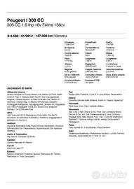 peugeot 308cc