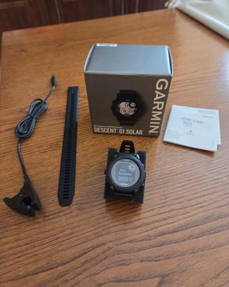 Garmin Descent g1 solar- garanzia - mai immersioni