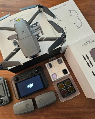 Drone mavic 2 pro con smart controller e accessori
