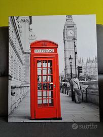 Stampa su tela tema Londra