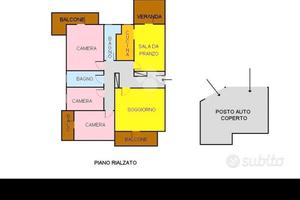 Appartamento -con posto auto coperto Terrasini