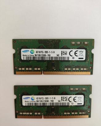 RAM sodimm Samsung DDR3L 8GB, 1600 MHz