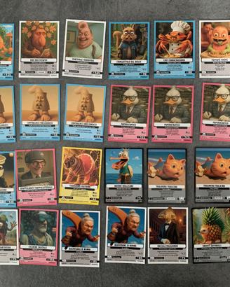 Lotto 31 Carte Skifidol Italian Brainrot