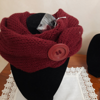Scaldacollo sciarpa circolare Lavorata a mano