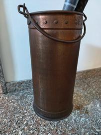 vaso portaombrelli in rame 