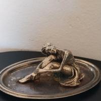 Scultura Decorativa in Bilaminato d'Argento