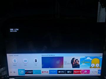 samsunk 8k con ancora la pellicola QE55Q950RBTXZT