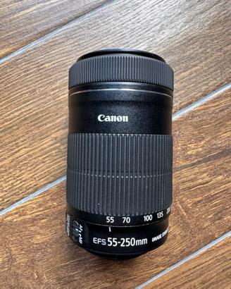 Obiettivo canon 55-250 mm