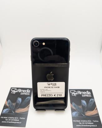 iPhone SE 3 64GB usato garanzia